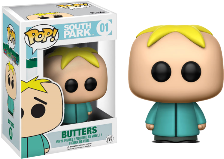 Pop Figure South Park Butters - Funko Pop Butters (801x572), Png Download