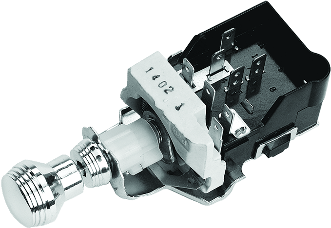 Car Lighting, Headlights, Mounts, Cowl Lights, Park - So Cal Speed Shop Polished Art Deco Head/parklight (700x477), Png Download