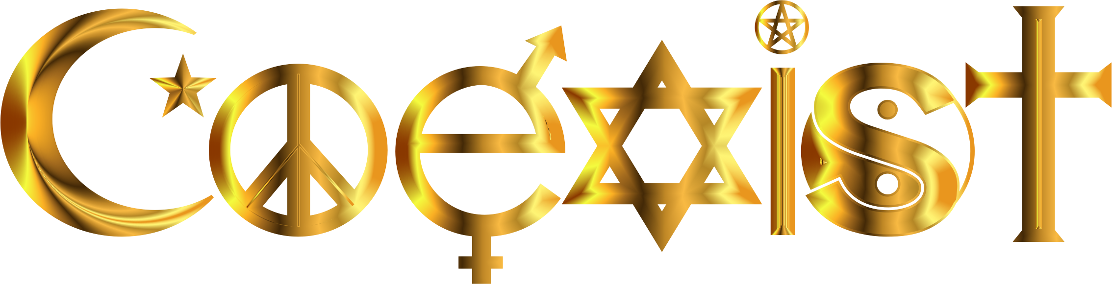 This Free Icons Png Design Of Chromatic Coexist 24 (2268x580), Png Download