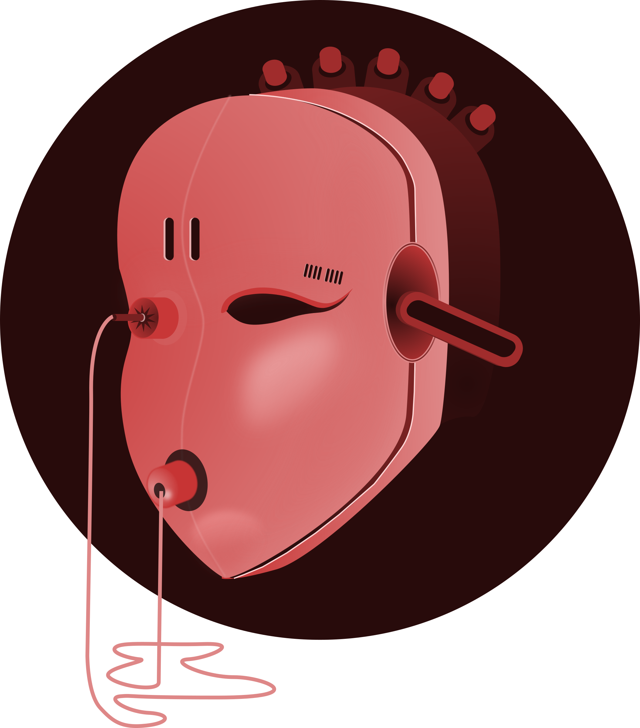 This Free Icons Png Design Of Robot Face (2109x2400), Png Download