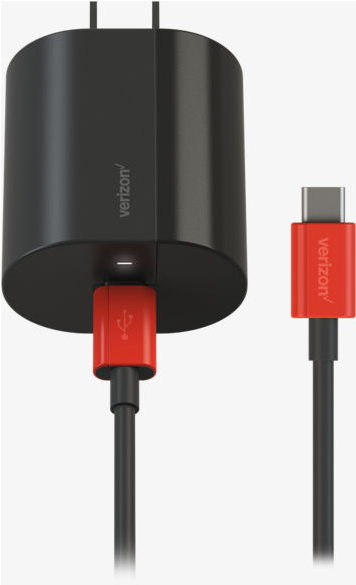 Verizon Usb Type-c Wall Charger W/ Fast Charge Technology - Verizon Jetpack 7730l Charger (598x584), Png Download
