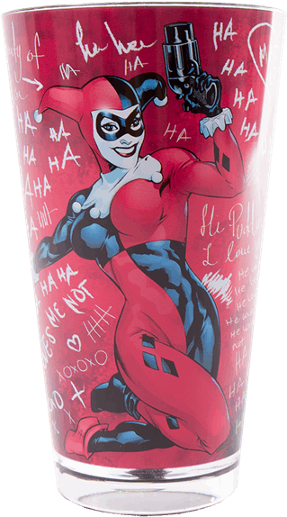 Harley Quinn And The Joker Ps Tumbler (600x600), Png Download