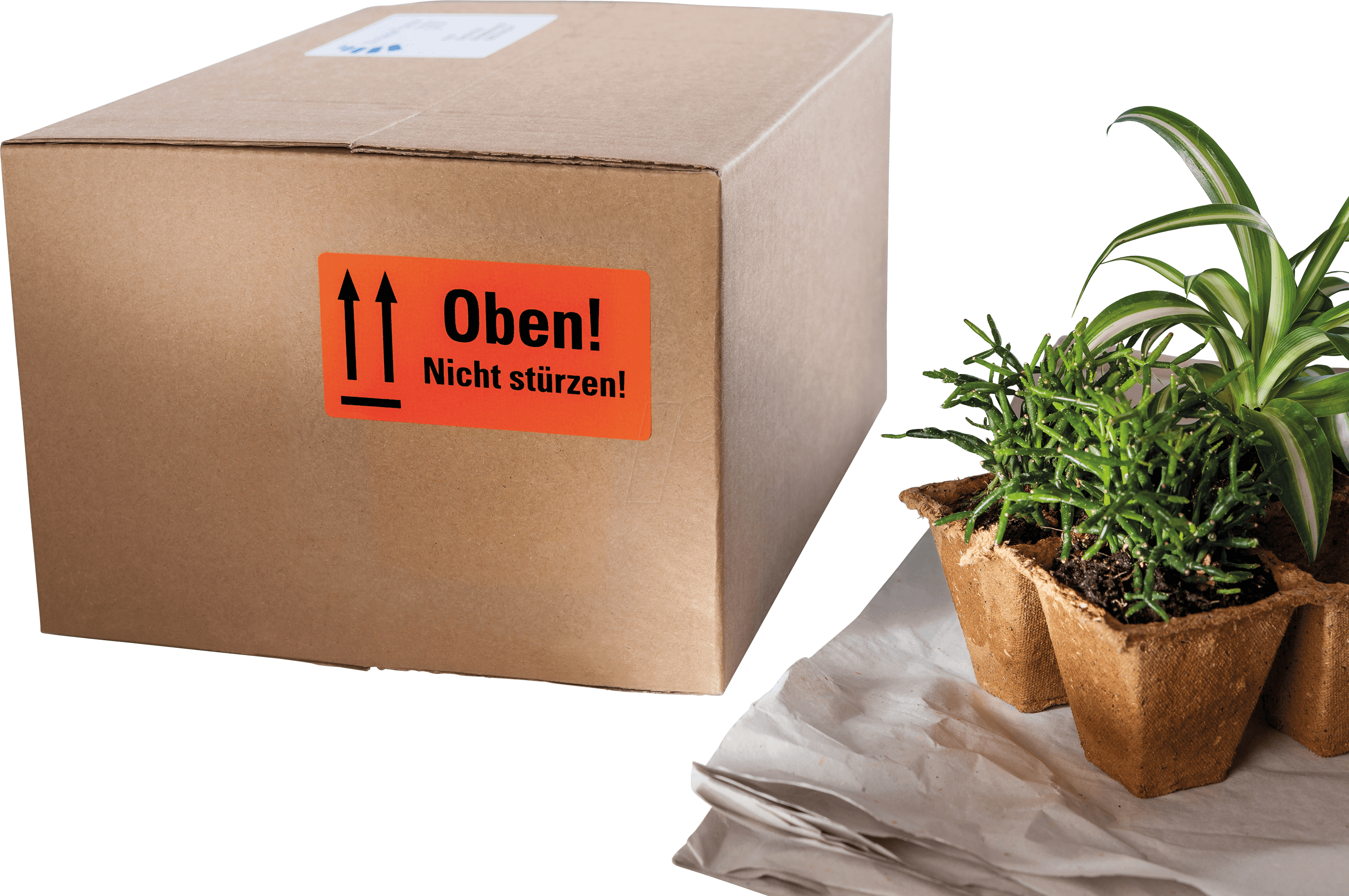 Warning Label 7214, 100x50mm, Neon Red Avery Zweckform - Avery Zweckform (2999x1993), Png Download