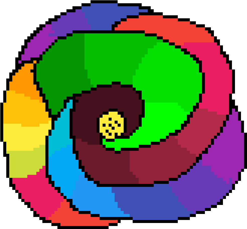 Rainbow Rose (1200x1200), Png Download