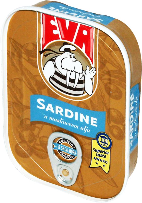 Eva Sardine (590x840), Png Download