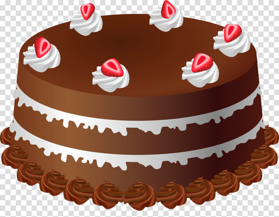 Cake Clipart Chocolate Cake Frosting & Icing Clip Art - Cake Cartoon (900x700), Png Download