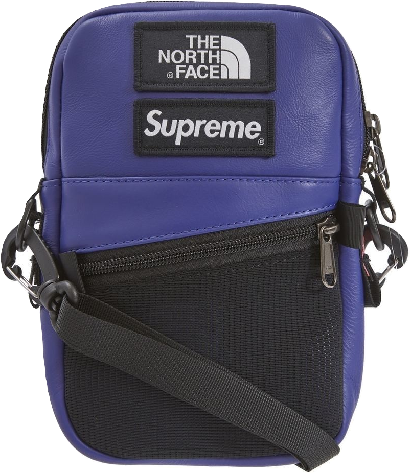 Supreme The North Face Leather Shoulder Bag - Supreme North Face Leather Shoulder Bag (927x927), Png Download