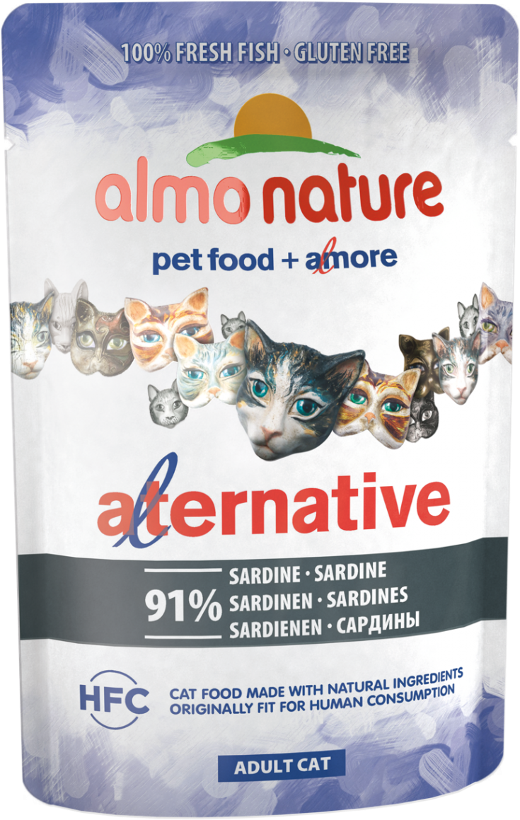 Wet Food For Cats By Almo Nature Saver Pack - Alternative Cat Almo Nature (2000x2000), Png Download
