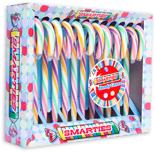 Stuff That Stocking 12-pk Candy Canes For Just $1 (654x654), Png Download