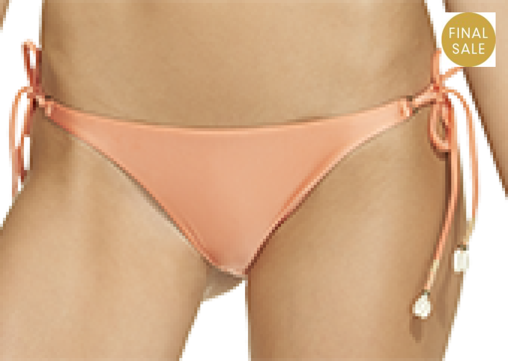 Coral Long Tie Side Bottom - Coral (1024x729), Png Download