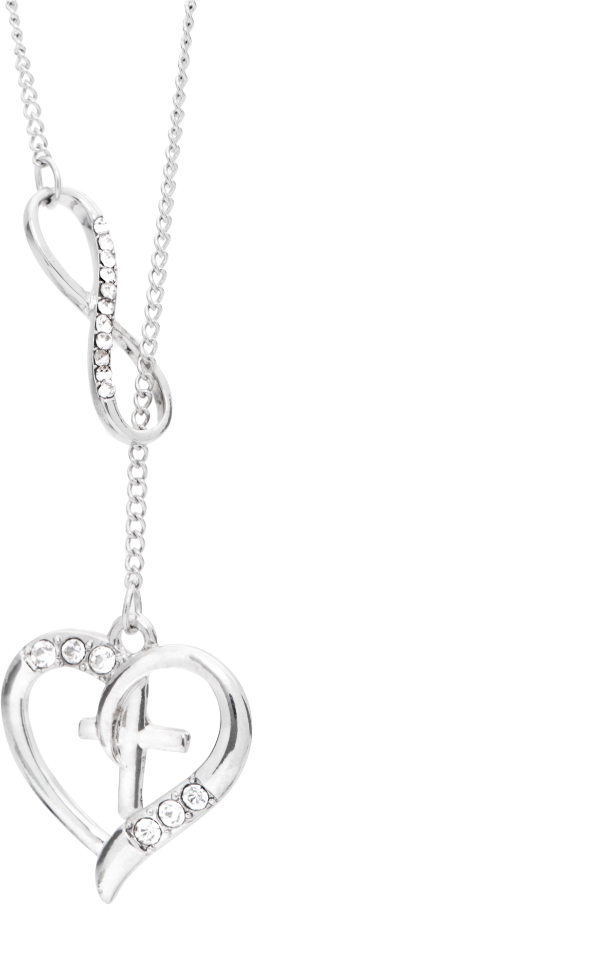 Dog Tag Luxbertshop White - Cross Necklace (2048x2048), Png Download