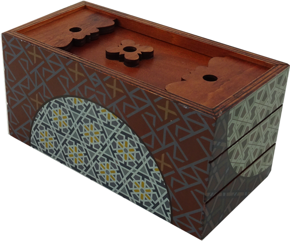 Chinese Puzzle Box Winter - Secret Box (600x600), Png Download