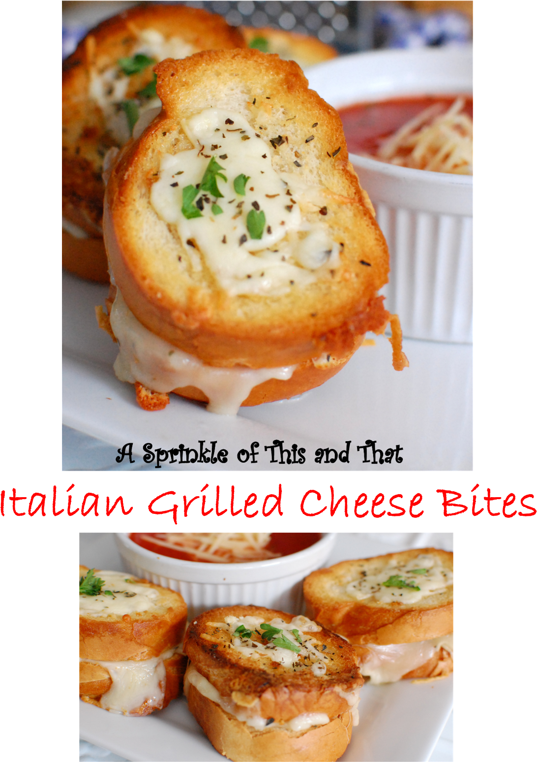 Italian Grilled Cheese Bites - Number 10 (1236x1600), Png Download