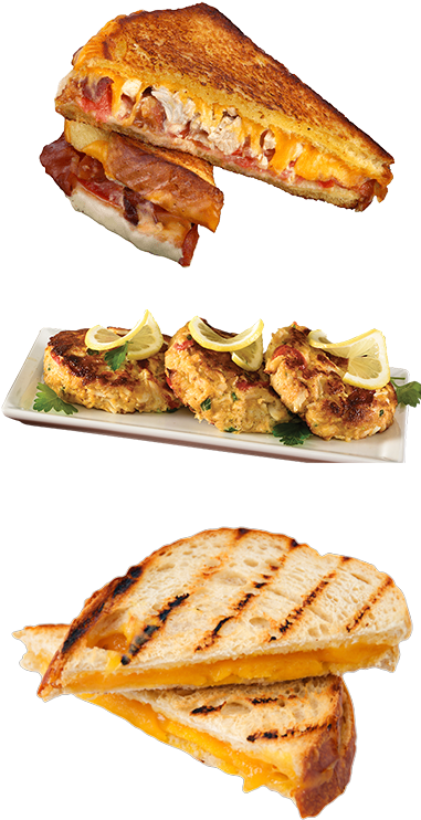 Grilled Cheese (390x820), Png Download