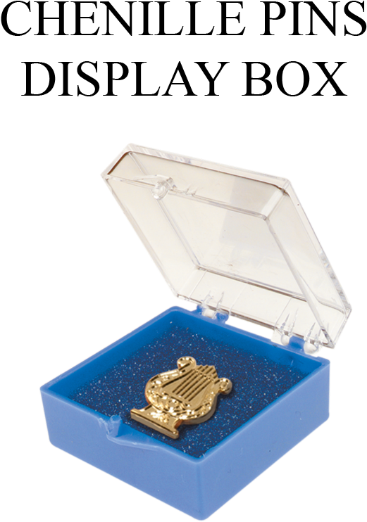 Website Chenille Display Box - Custom 1 5/16" X 1 5/16" Plastic Box With Pad, Promotional (864x864), Png Download
