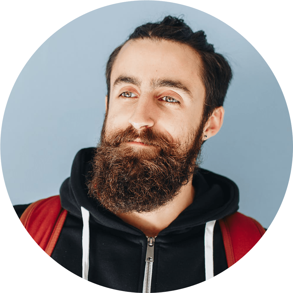 John L - - Beard (1880x1253), Png Download