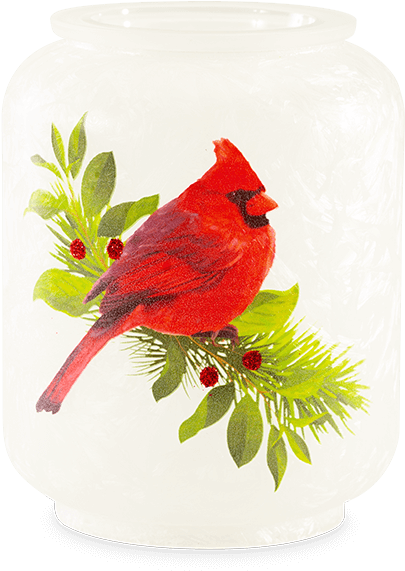 Christmas Cardinal Warmer - Scentsy Christmas Cardinal Mini Warmer (600x600), Png Download