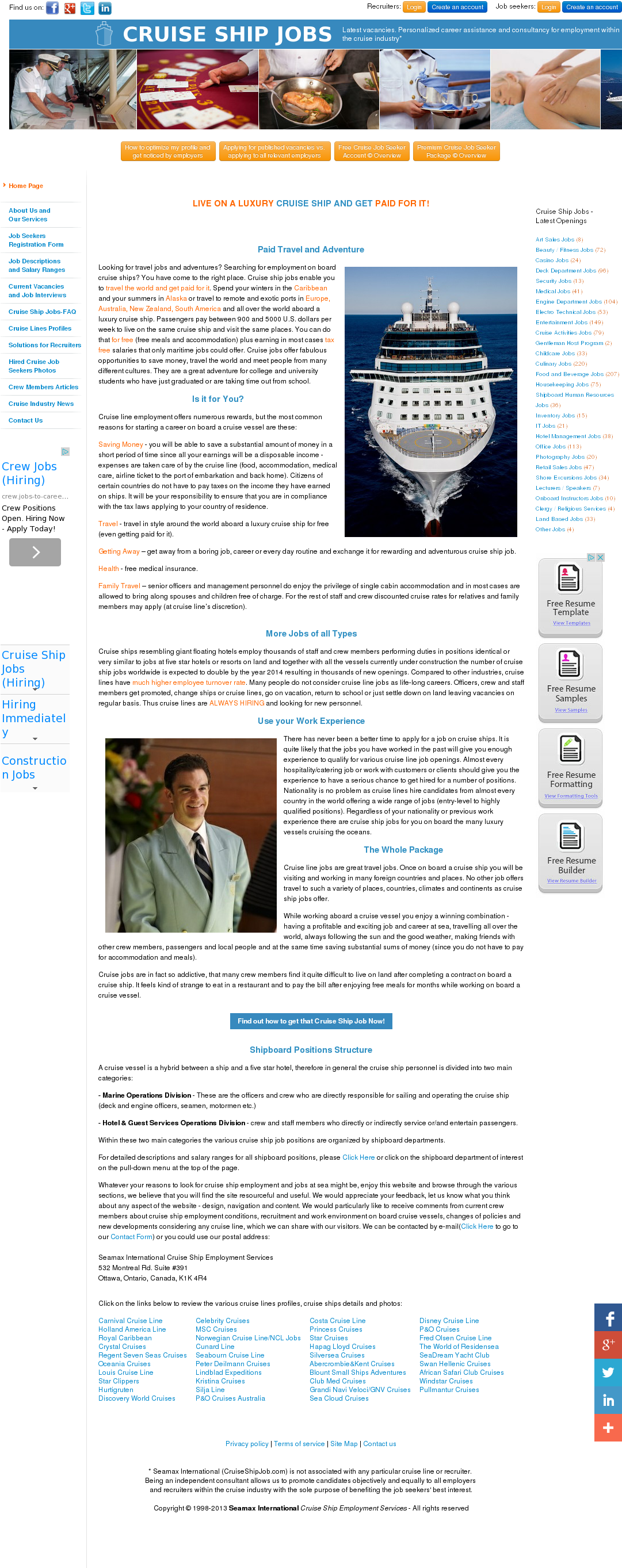 Cruise Ship Jobs - Cruiseferry (1110x2741), Png Download