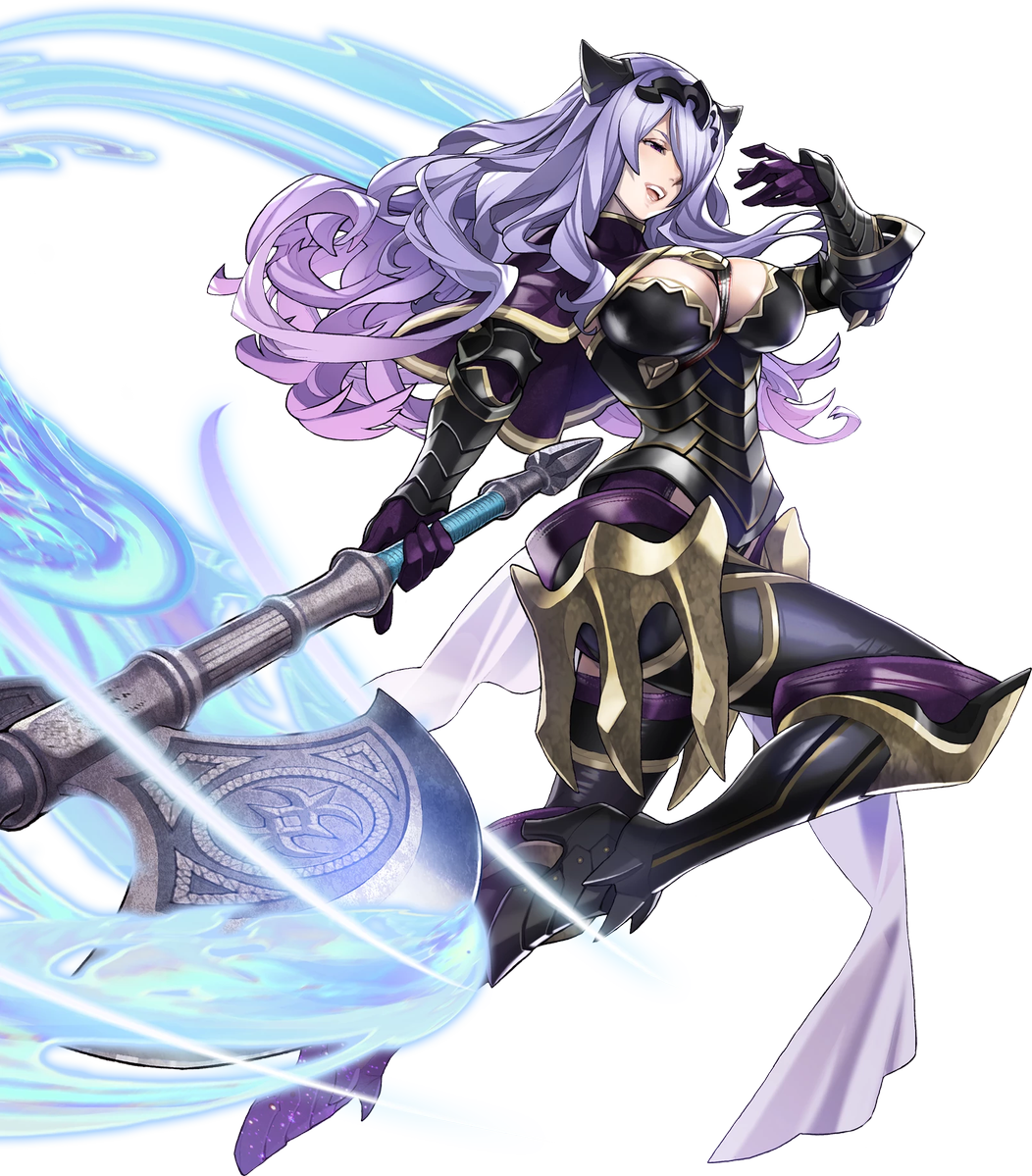 Azura Would Be The First Dancer Class Fe Character - Camilla From Fire Emblem (1052x1199), Png Download
