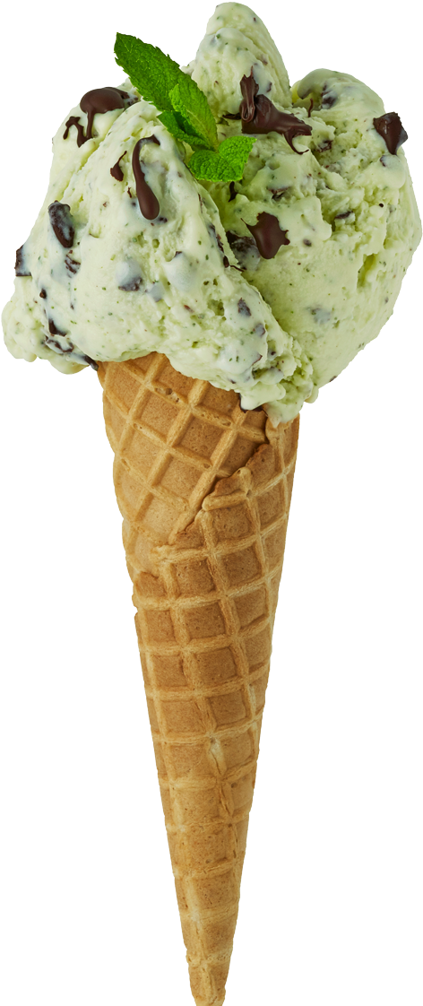 Mint-chocolate - Gelato (600x1200), Png Download