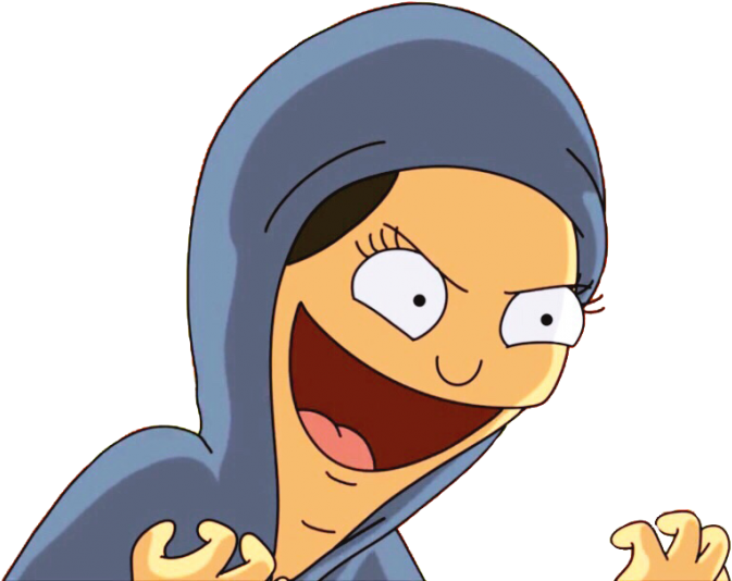 #louise Belcher #луиза #бургеры Боба #злой Смех #дьявол - Пнг Смех (700x700), Png Download