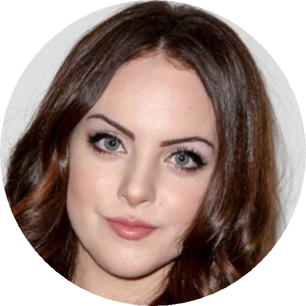 Elizabeth Gillies - Lace Wig (600x600), Png Download