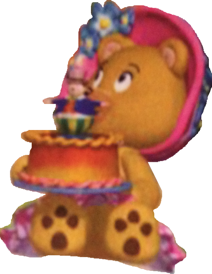Tessie Bake A Cake - Cartoon (676x875), Png Download