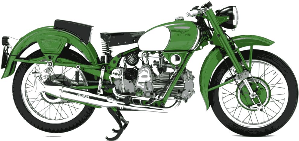Motorcycle Moto Guzzi Nuovo Falcone Moto Guzzi Falcone - Moto Guzzi Png (1061x750), Png Download