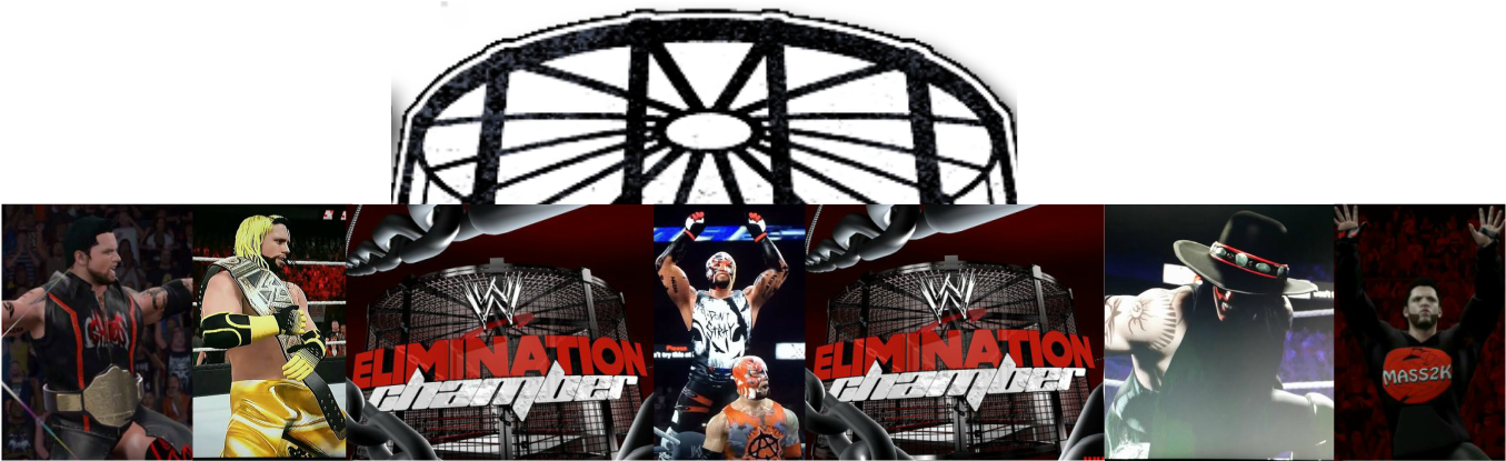 Triple Threat Elimination Chamber Tag Team Match Winner - Elimination Chamber (2015) (1355x415), Png Download
