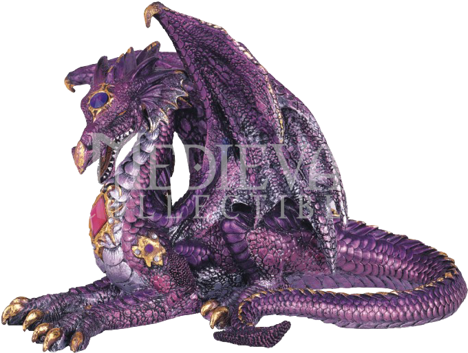 Ceramic Dragon Figurine - Gsc Dragon Collection Fantasy Figurine Decoration Collectible (705x705), Png Download