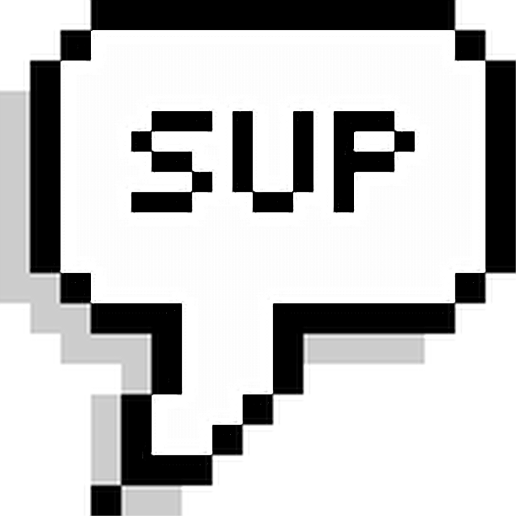 Sup Speech Bubble Sup Speechbubble Freetoedit - Suga Speech Bubble Png (1024x1024), Png Download
