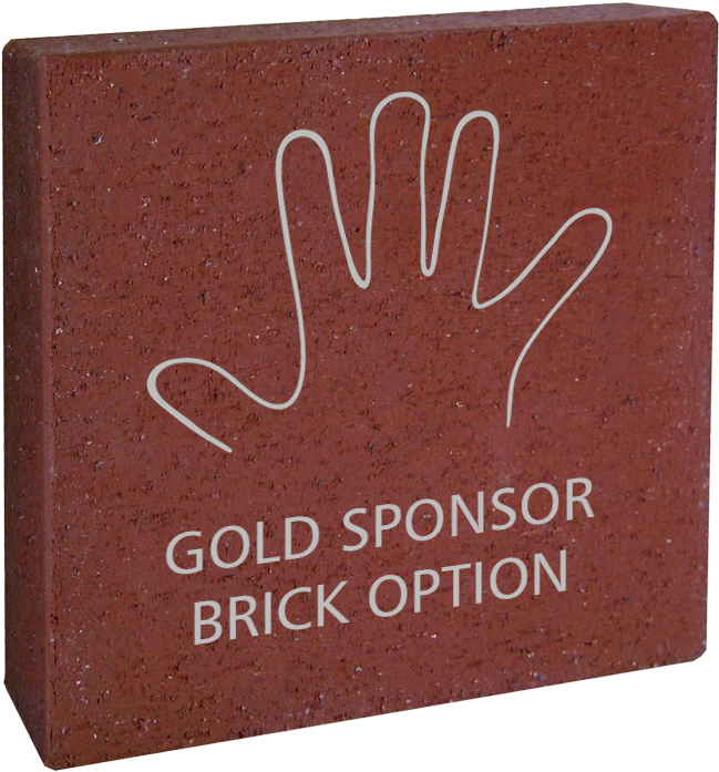 Regred Childart Brick Gold Sponsor - 8x8, Inc. (750x750), Png Download
