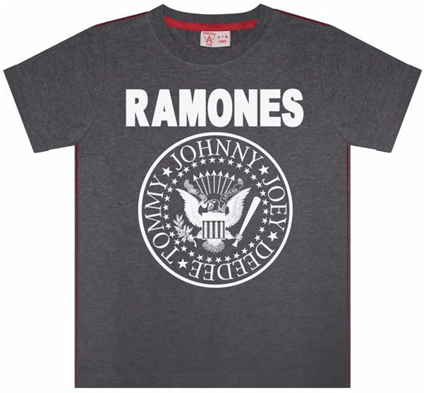 Amplified Kids Kids Ramones T-shirt - प्रवर्धित विंटेज से पुरुषों की क्लासिक कोयला Ramones (1250x645), Png Download