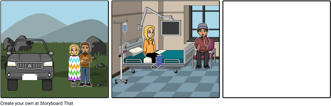 Bush Walk - Cartoon (1164x385), Png Download