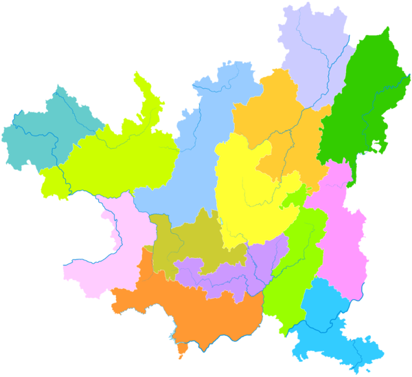 Administration[edit] - Zunyi (600x548), Png Download