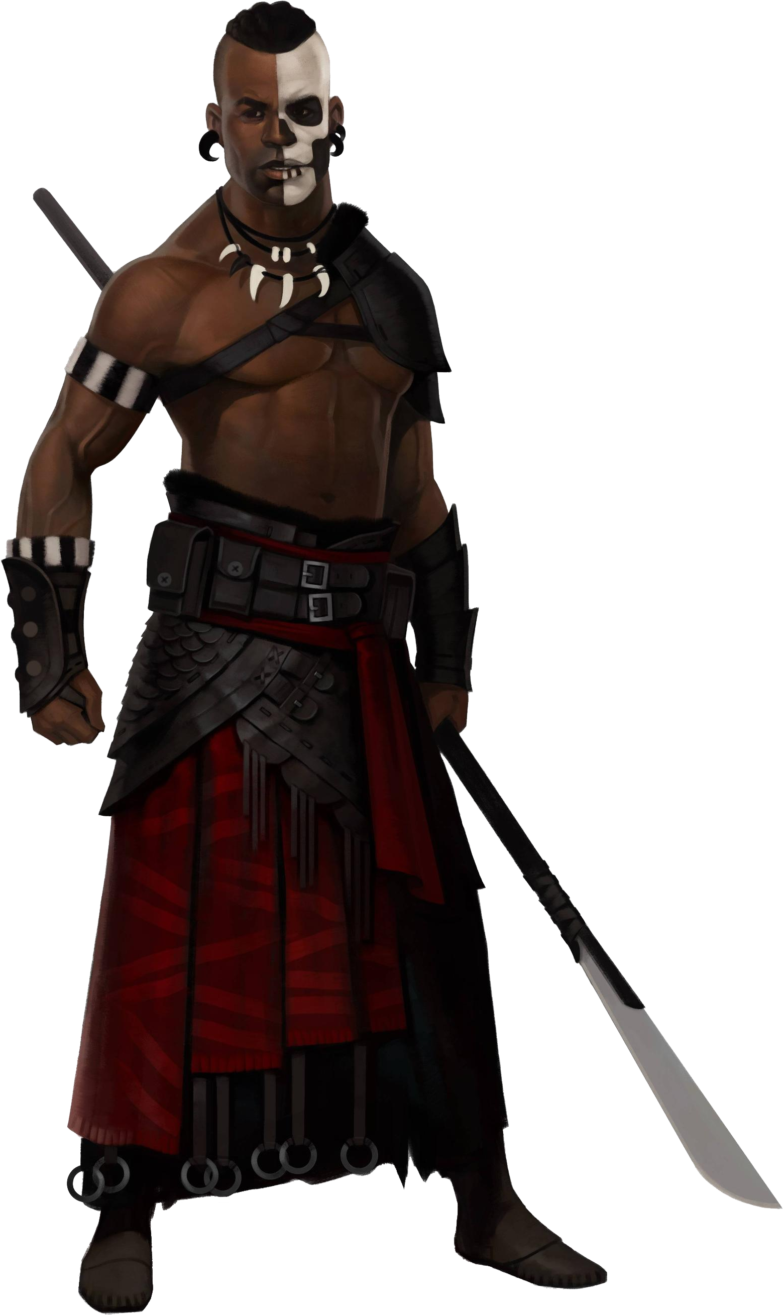 Mackandal Bodyguard - Assassins Creed Liberation Characters (1850x2850), Png Download