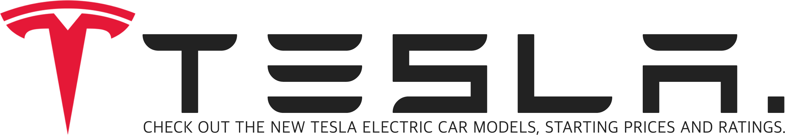 Tesla Car Usa - Tesla Motors (2778x819), Png Download
