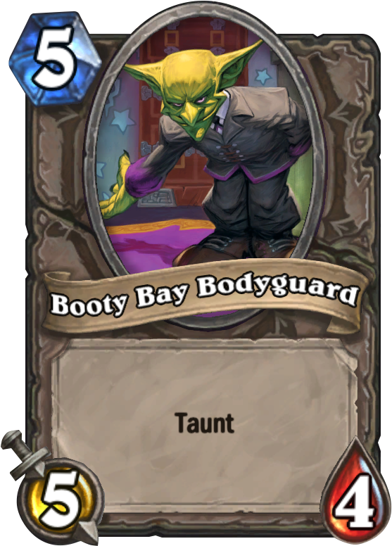 Booty Bay Bodyguard - Hearthstone Card (567x811), Png Download