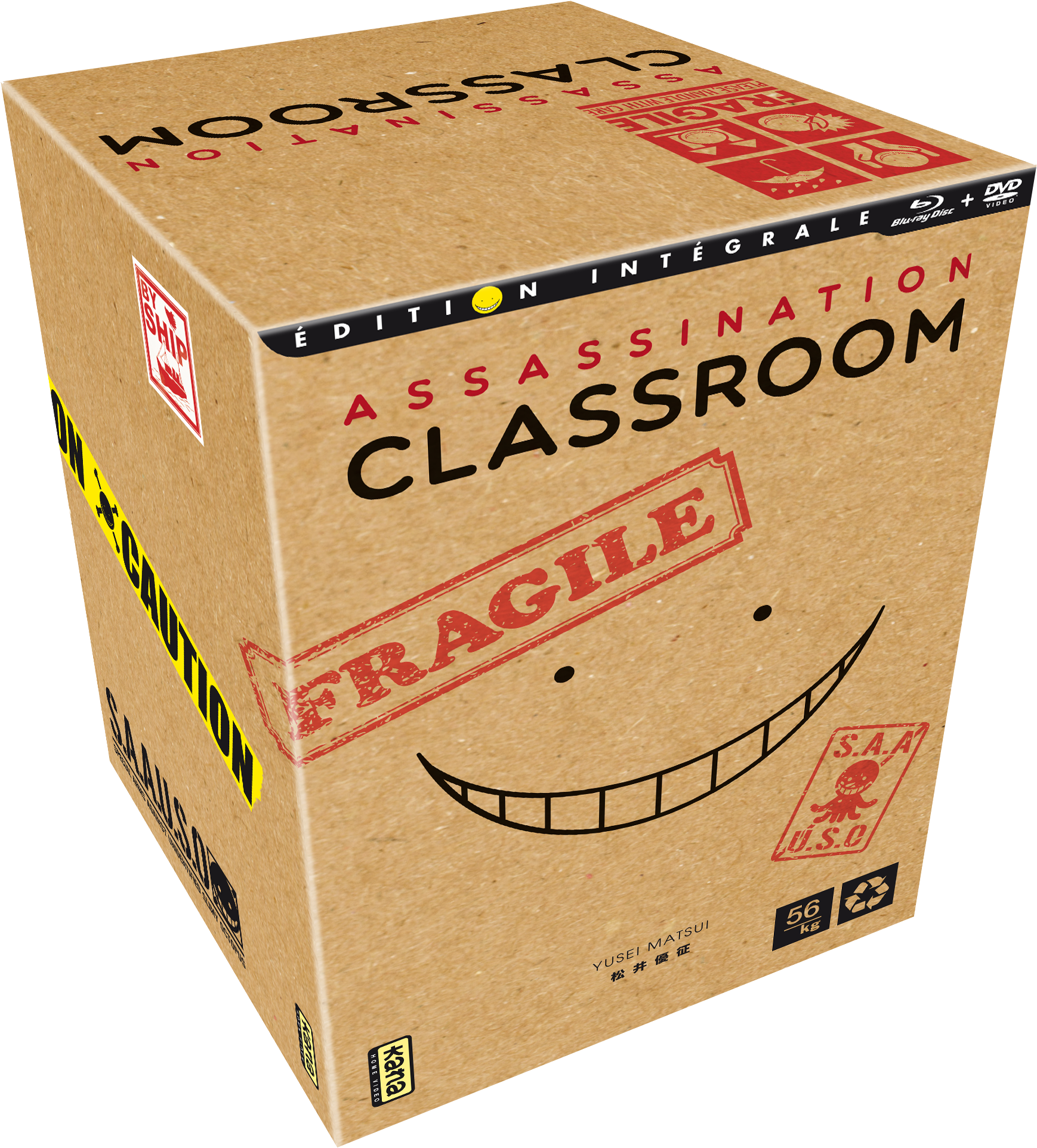 Assassination Classroom - Intégrale - Saison 1 - Combo - Box (1998x2127), Png Download