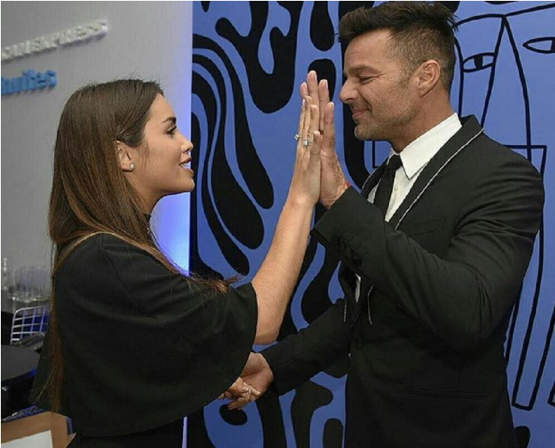 Ricky Martin Y Lali Espósito - Ricky Martin Y Lali Esposito (1140x640), Png Download
