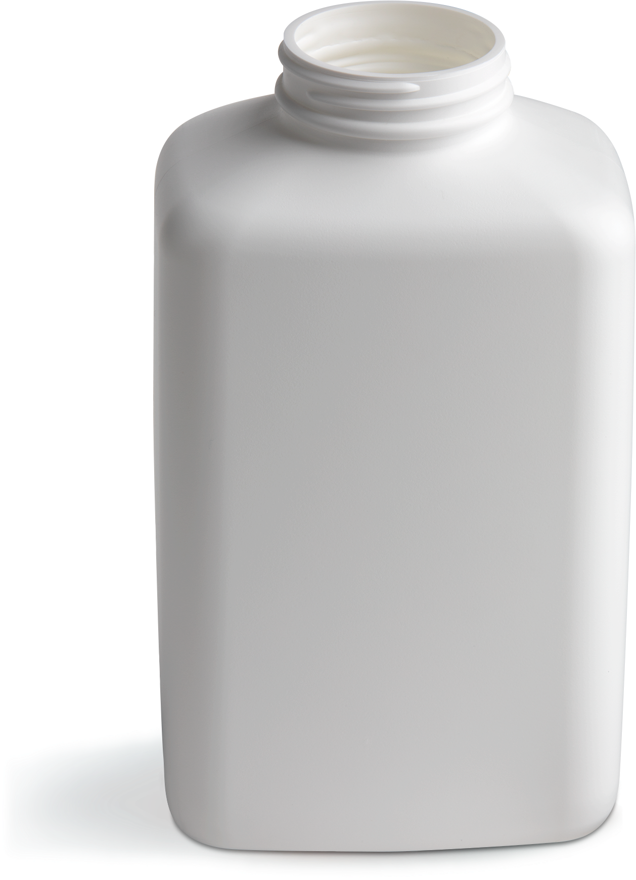 40 Oz Wide-mouth Med Oblong - Glass Bottle (1600x2000), Png Download