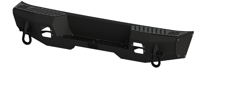 Bodyguard Rxrwj079x Rx Jeep Wrangler Jk Rear Bumper - Jeep (750x499), Png Download