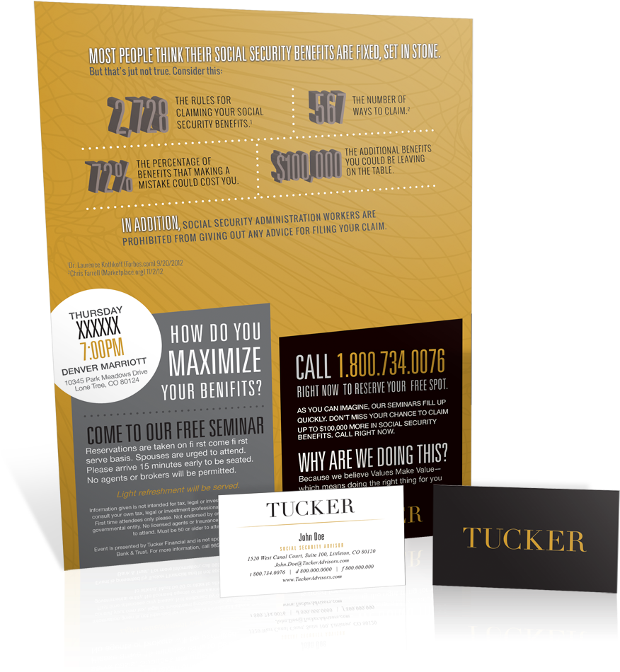 Under The “tucker” Umbrella There Were Many Websites - Brochure (1000x1014), Png Download