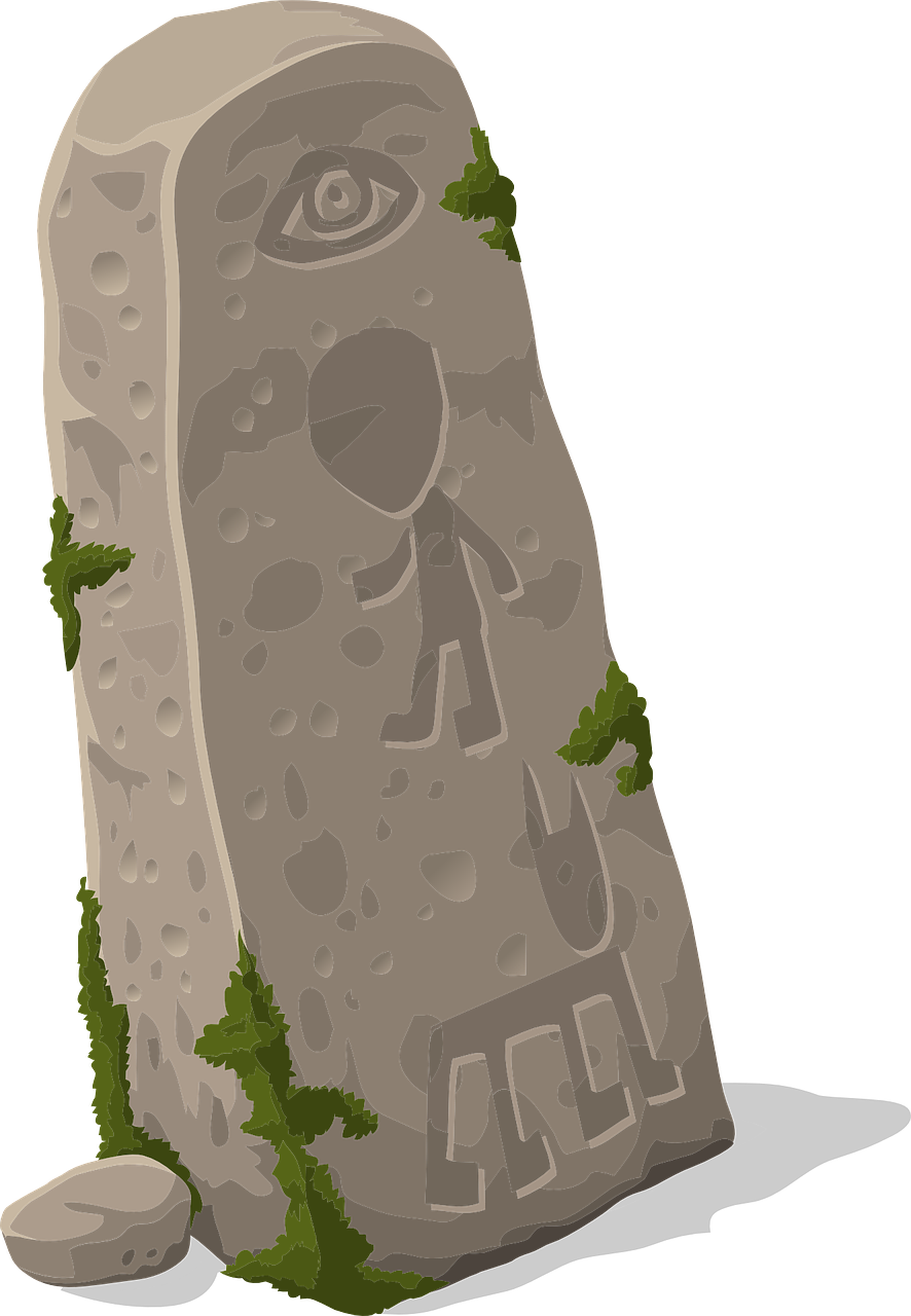 Gravestone Png - Mezar Taşı Png (886x1280), Png Download