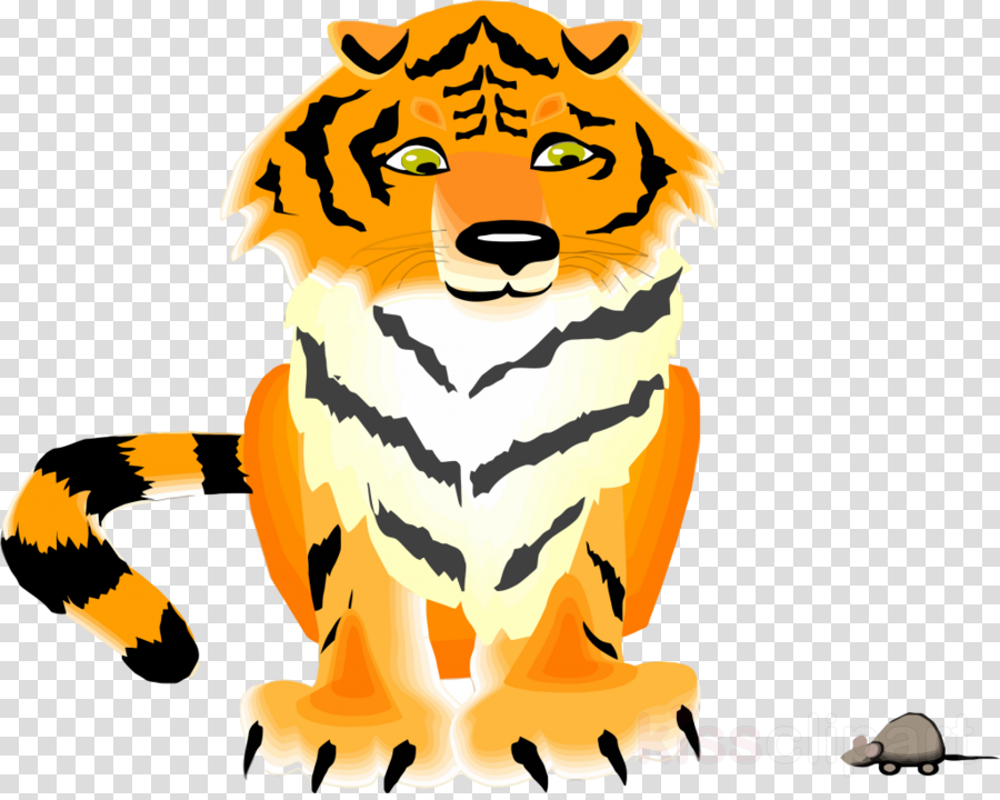 Proud To Be A Tiger Large Wall Clock Clipart Siberian - Proud To Be A Tiger Large Wall Clock (900x720), Png Download