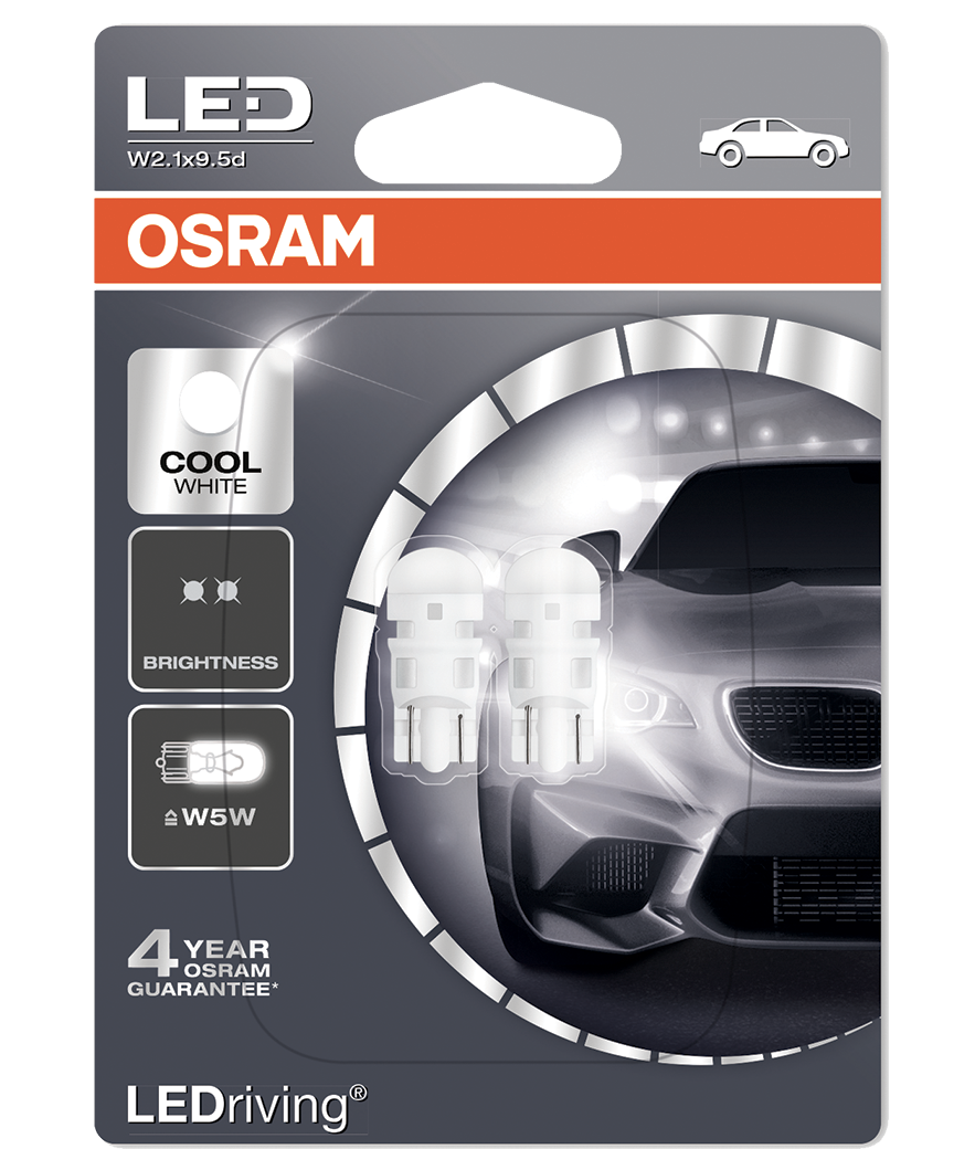 Osram W21 5w Led (1080x1080), Png Download