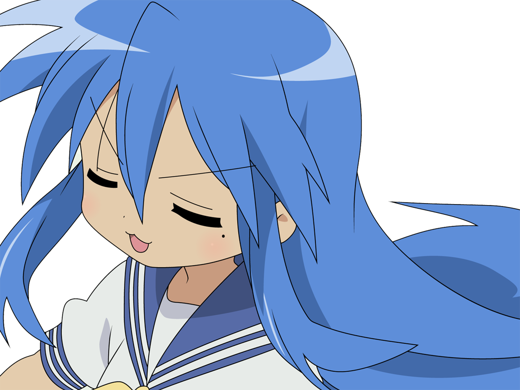 Konata Izumi ♡ - Schlüsselanhänger Anime Lucky Star Izumi Konata Girl (1024x768), Png Download
