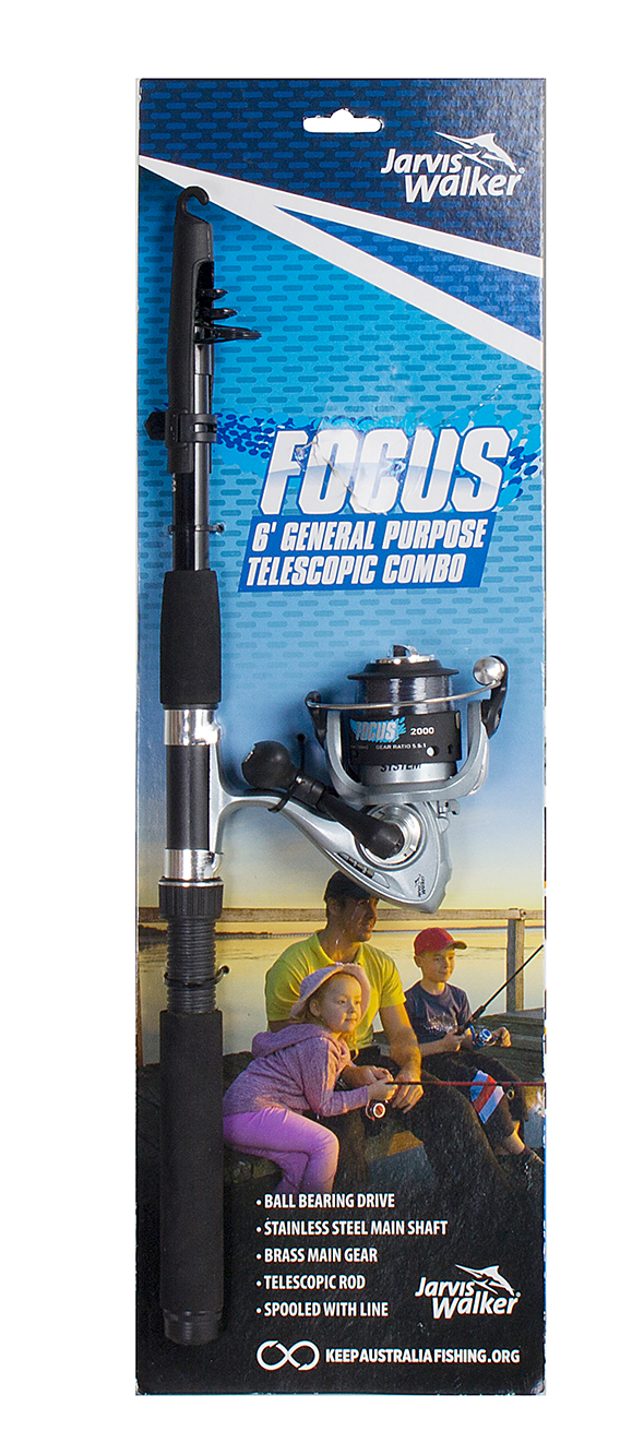 Jarvis Walker Focus General Purpose Telescopic Combo (1600x1417), Png Download