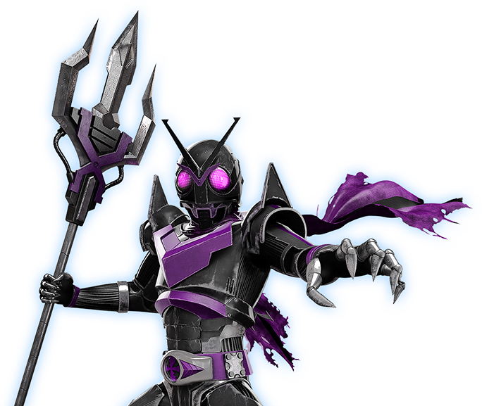 Dark X From Kamen Rider Pachinko - ぱちんこ 仮面 ライダー フル スロットル 闇 の バトル Ver (684x577), Png Download