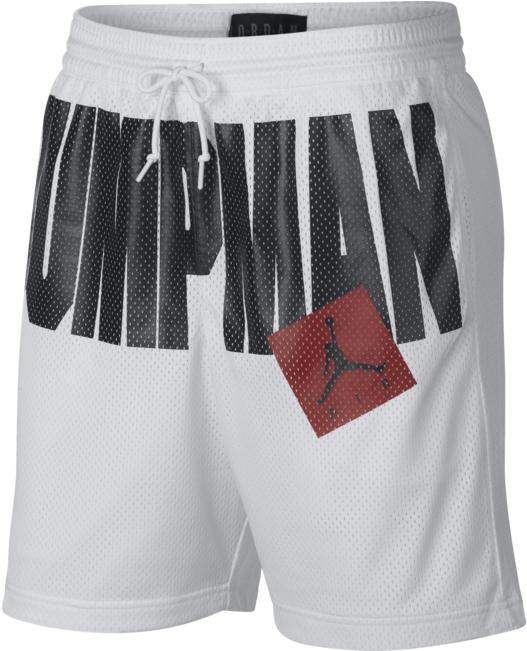 Air Jordan Jumpman Air Mesh Shorts (650x650), Png Download